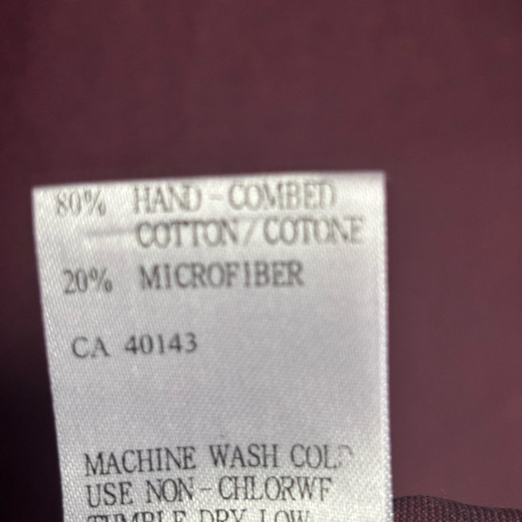 Elegant Maroon Button-Down Shirt for Men size L size 16-16.5 - Picture 9 of 11